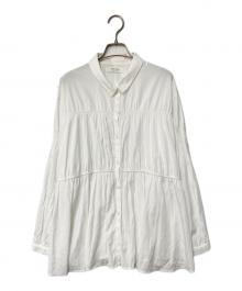 HER LIP TO（ハーリップトゥ）の古着「Bianca Sheer Shirt」｜ホワイト