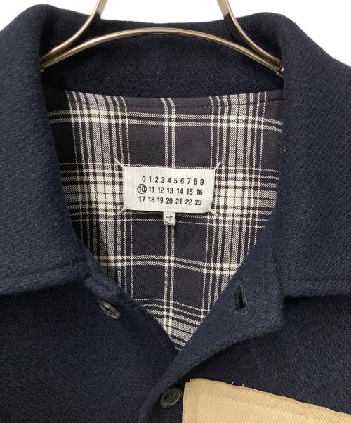 Maison Margiela（メゾンマルジェラ）Maison Margiela (メゾンマルジェラ) Memory of Bomber Jacket ネイビー サイズ:48の古着・服飾アイテム