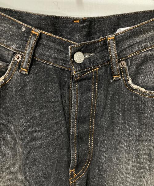 Acne studios（アクネ ストゥディオズ）Acne studios (アクネ ストゥディオズ) ダメージ加工バギージーンズ インディゴ サイズ:Sの古着・服飾アイテム