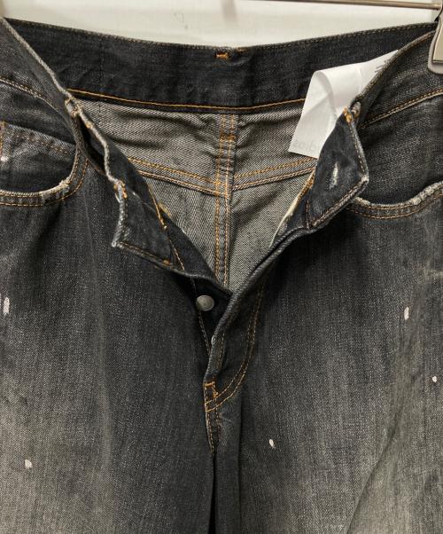 Acne studios（アクネ ストゥディオズ）Acne studios (アクネ ストゥディオズ) ダメージ加工バギージーンズ インディゴ サイズ:Sの古着・服飾アイテム