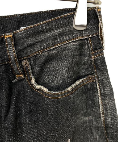 Acne studios（アクネ ストゥディオズ）Acne studios (アクネ ストゥディオズ) ダメージ加工バギージーンズ インディゴ サイズ:Sの古着・服飾アイテム