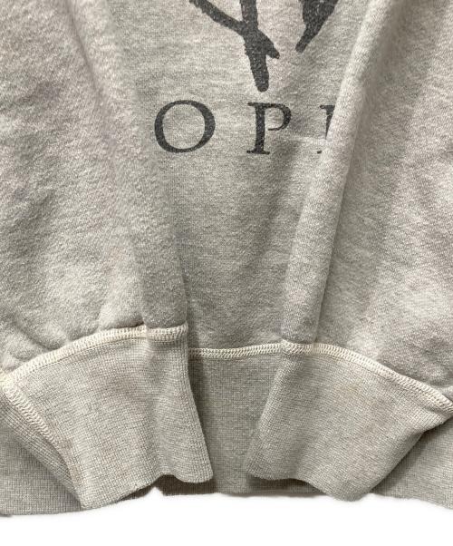 SAINT MICHAEL（セントマイケル）SAINT MICHAEL (セントマイケル) CREW SWEAT FLOWER グレー サイズ:Ｌの古着・服飾アイテム