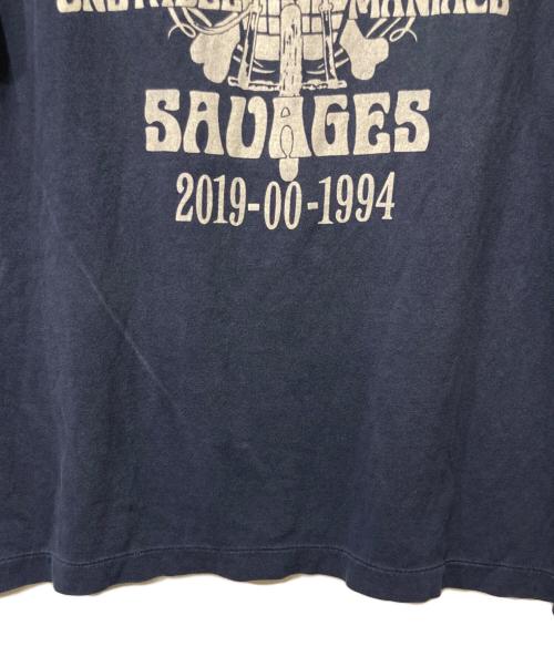 NEIGHBORHOOD（ネイバーフッド）NEIGHBORHOOD (ネイバーフッド) SAINT MICHAEL (セントマイケル) NH SS TEE ネイビー サイズ:Mの古着・服飾アイテム