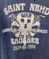 中古・古着 NEIGHBORHOOD (ネイバーフッド) SAINT MICHAEL (セントマイケル) NH SS TEE ネイビー サイズ:M：25000円
