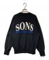 son of the cheese (（サノバチーズ）) プリントスウェット ブラック サイズ:M：6000円