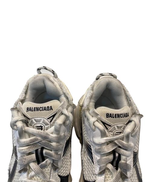 BALENCIAGA（バレンシアガ）BALENCIAGA (バレンシアガ) Runner スニーカー ホワイト×ブラック サイズ:EUR39/UK5/USA6/JP26の古着・服飾アイテム