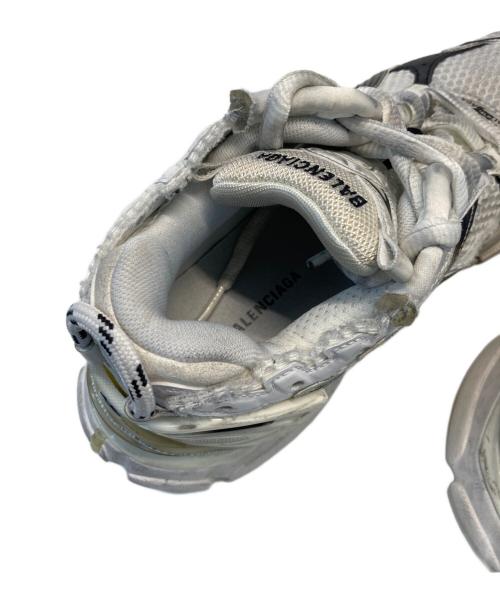 BALENCIAGA（バレンシアガ）BALENCIAGA (バレンシアガ) Runner スニーカー ホワイト×ブラック サイズ:EUR39/UK5/USA6/JP26の古着・服飾アイテム