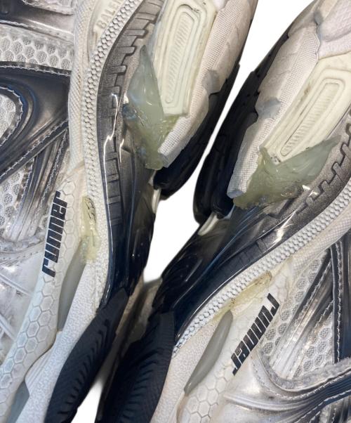 BALENCIAGA（バレンシアガ）BALENCIAGA (バレンシアガ) Runner スニーカー ホワイト×ブラック サイズ:EUR39/UK5/USA6/JP26の古着・服飾アイテム