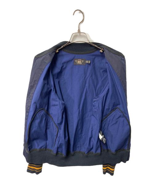RRL（ダブルアールエル）RRL (ダブルアールエル) varsity jacket ネイビー サイズ:Sの古着・服飾アイテム