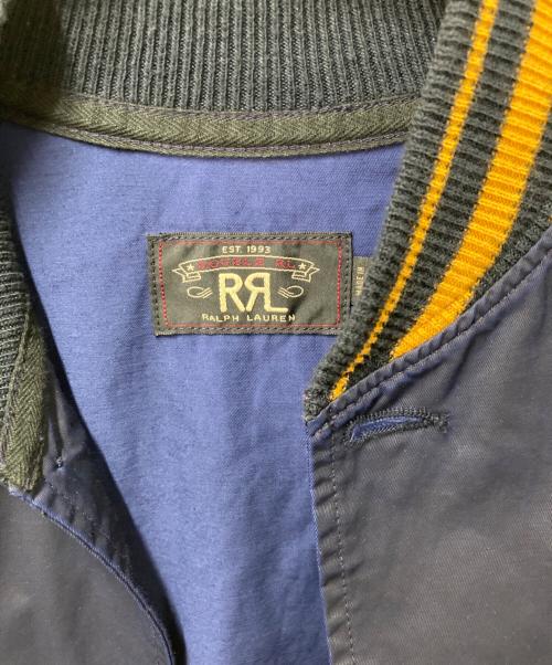 RRL（ダブルアールエル）RRL (ダブルアールエル) varsity jacket ネイビー サイズ:Sの古着・服飾アイテム
