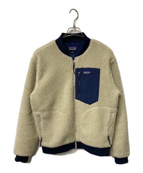Patagonia（パタゴニア）Patagonia (パタゴニア) Retro-X Bomber Jacket アイボリー サイズ:Mの古着・服飾アイテム