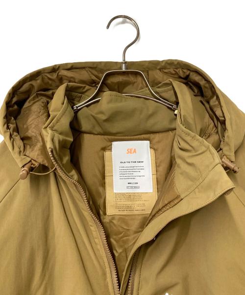 WIND AND SEA（ウィンダンシー）WIND AND SEA (ウィンダンシー) WDS LEVEL7 A32 REFLEC PFU JACKET ブラウン サイズ:Lの古着・服飾アイテム