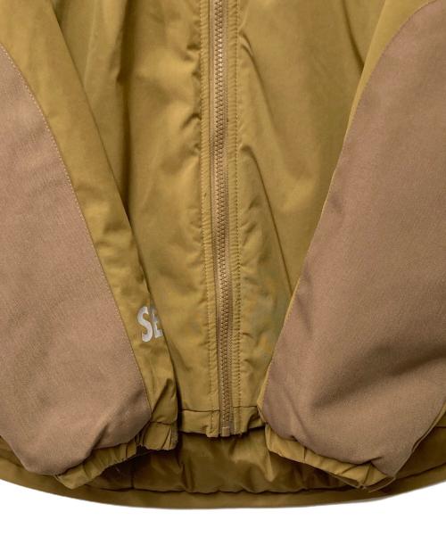 WIND AND SEA（ウィンダンシー）WIND AND SEA (ウィンダンシー) WDS LEVEL7 A32 REFLEC PFU JACKET ブラウン サイズ:Lの古着・服飾アイテム