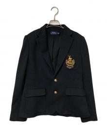 POLO RALPH LAUREN（ポロ・ラルフローレン）の古着「テーラードジャケット」｜ブラック