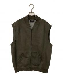 FOG ESSENTIALS（フィアオブゴッド エッセンシャル）の古着「FULL ZIP SS SWEAT VEST」｜グレー