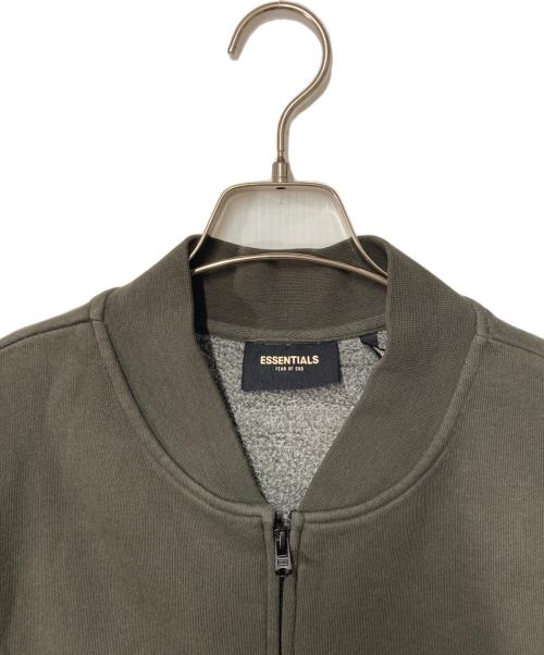 FOG ESSENTIALS（フィアオブゴッド エッセンシャル）FOG ESSENTIALS (フィアオブゴッド エッセンシャル) FULL ZIP SS SWEAT VEST グレー サイズ:Ｍの古着・服飾アイテム