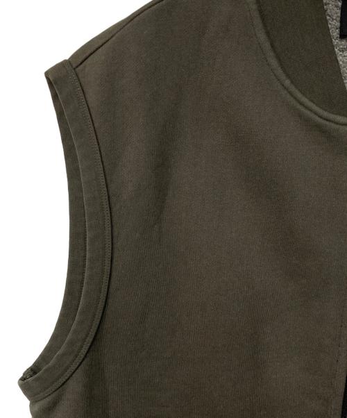FOG ESSENTIALS（フィアオブゴッド エッセンシャル）FOG ESSENTIALS (フィアオブゴッド エッセンシャル) FULL ZIP SS SWEAT VEST グレー サイズ:Ｍの古着・服飾アイテム