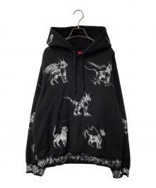 SUPREME（シュプリーム）の古着「Animals Hooded Sweatshirt」｜ブラック