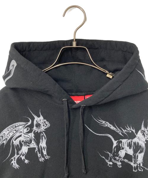 SUPREME（シュプリーム）SUPREME (シュプリーム) Animals Hooded Sweatshirt ブラック サイズ:Ｌの古着・服飾アイテム