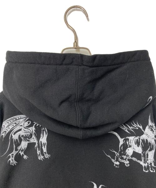 SUPREME（シュプリーム）SUPREME (シュプリーム) Animals Hooded Sweatshirt ブラック サイズ:Ｌの古着・服飾アイテム