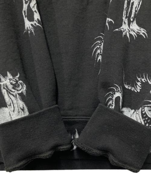 SUPREME（シュプリーム）SUPREME (シュプリーム) Animals Hooded Sweatshirt ブラック サイズ:Ｌの古着・服飾アイテム