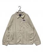 Patagoniaパタゴニア）の古着「メンズ・ライトウェイト・オールウェア・ヘンプ・コーチズ・ジャケット」｜ベージュ