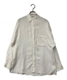EVERYDAY I LIKE.（エヴリデイ アイ ライク）の古着「New Linen ワイドシャツ」｜ホワイト