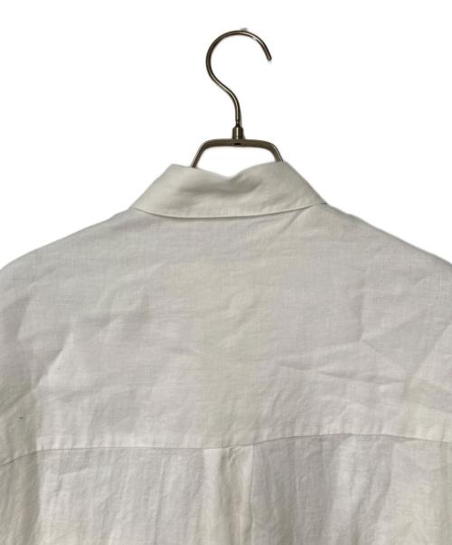 EVERYDAY I LIKE.（エヴリデイ アイ ライク）EVERYDAY I LIKE. (エヴリデイ アイ ライク) New Linen ワイドシャツ ホワイト サイズ:Freeの古着・服飾アイテム