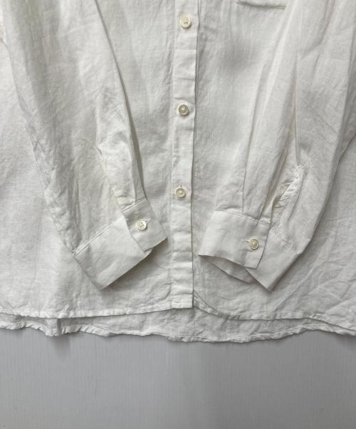 EVERYDAY I LIKE.（エヴリデイ アイ ライク）EVERYDAY I LIKE. (エヴリデイ アイ ライク) New Linen ワイドシャツ ホワイト サイズ:Freeの古着・服飾アイテム