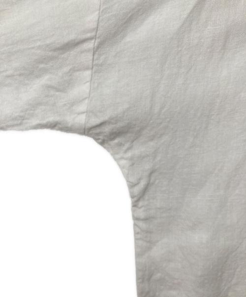 EVERYDAY I LIKE.（エヴリデイ アイ ライク）EVERYDAY I LIKE. (エヴリデイ アイ ライク) New Linen ワイドシャツ ホワイト サイズ:Freeの古着・服飾アイテム