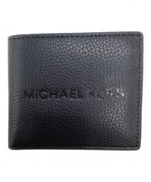 MICHAEL KORS（マイケルコース）の古着「2つ折り財布」｜ブラック