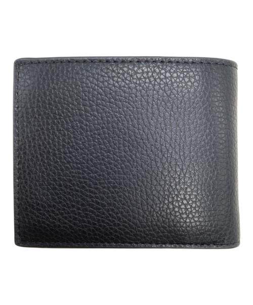 MICHAEL KORS（マイケルコース）MICHAEL KORS (マイケルコース) 2つ折り財布 ブラックの古着・服飾アイテム