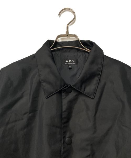 A.P.C.（アーペーセー）A.P.C. (アーペーセー) ナイロンコート ブラック サイズ:XSの古着・服飾アイテム