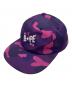 BAPE BY A BATHING APE（ベイプバイアベイシングエイプ）の古着「COLOR CAMO BAPE STA PANEL CAP」｜パープル