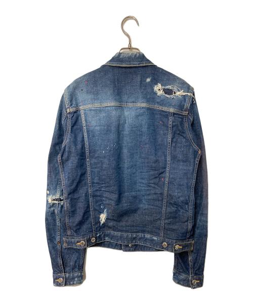 DSQUARED2（ディースクエアード）DSQUARED2 (ディースクエアード) デニムジャケット インディゴ サイズ:50の古着・服飾アイテム