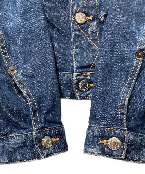 DSQUARED2（ディースクエアード）DSQUARED2 (ディースクエアード) デニムジャケット インディゴ サイズ:50の古着・服飾アイテム