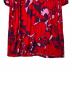 中古・古着 marimekko (マリメッコ) AKILEIJA / VARBU DRESS ピンク×レッド サイズ:38：13000円