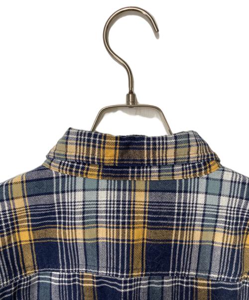 Patagonia（パタゴニア）Patagonia (パタゴニア) フランネルシャツ グレー×ネイビー サイズ:XLの古着・服飾アイテム