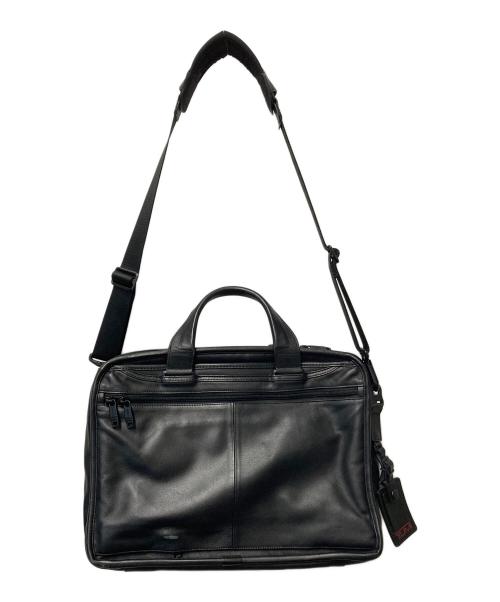 TUMI（トゥミ）TUMI (トゥミ) オーガナイザー・レザー・ブリーフ ブラックの古着・服飾アイテム