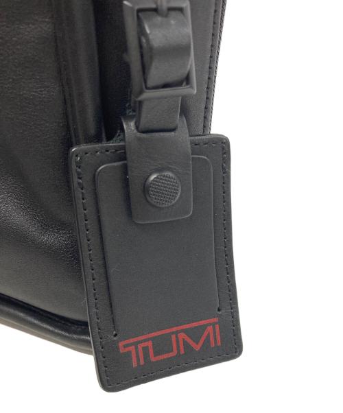 TUMI（トゥミ）TUMI (トゥミ) オーガナイザー・レザー・ブリーフ ブラックの古着・服飾アイテム