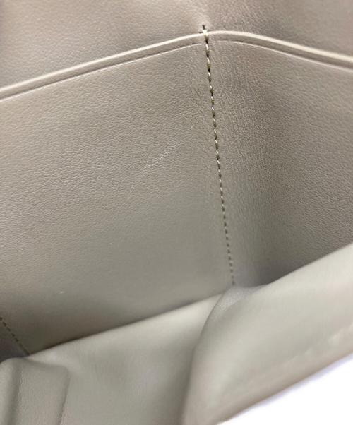 BOTTEGA VENETA（ボッテガベネタ）BOTTEGA VENETA (ボッテガベネタ) イントレチャート3つ折り財布 オリーブの古着・服飾アイテム