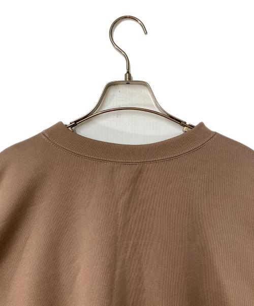 AURALEE（オーラリー）AURALEE (オーラリー) BAGGY POLYESTER SWEAT P/O ブラウン サイズ:4の古着・服飾アイテム