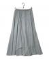 HER LIP TO（ハーリップトゥ）の古着「Lilia Paneled Flared Skirt」｜スカイブルー