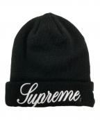 SUPREME×New Eraシュプリーム×ニューエラ）の古着「Script Beanie」｜ブラック