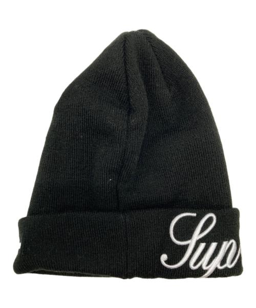 SUPREME（シュプリーム）Supreme (シュプリーム) New Era (ニューエラ) Script Beanie ブラック サイズ:Freeの古着・服飾アイテム