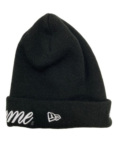 SUPREME（シュプリーム）Supreme (シュプリーム) New Era (ニューエラ) Script Beanie ブラック サイズ:Freeの古着・服飾アイテム