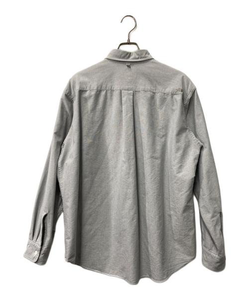 THE NORTHFACE PURPLELABEL（ザ・ノースフェイス パープルレーベル）THE NORTHFACE PURPLELABEL (ザ・ノースフェイス パープルレーベル) Button Down Field Shirt グレー サイズ:Mの古着・服飾アイテム