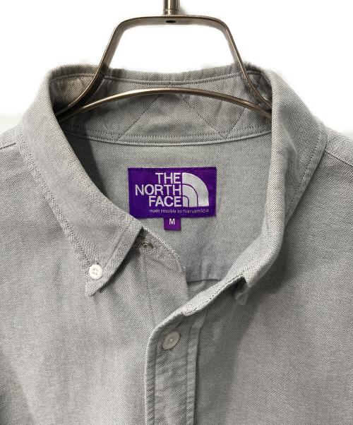 THE NORTHFACE PURPLELABEL（ザ・ノースフェイス パープルレーベル）THE NORTHFACE PURPLELABEL (ザ・ノースフェイス パープルレーベル) Button Down Field Shirt グレー サイズ:Mの古着・服飾アイテム
