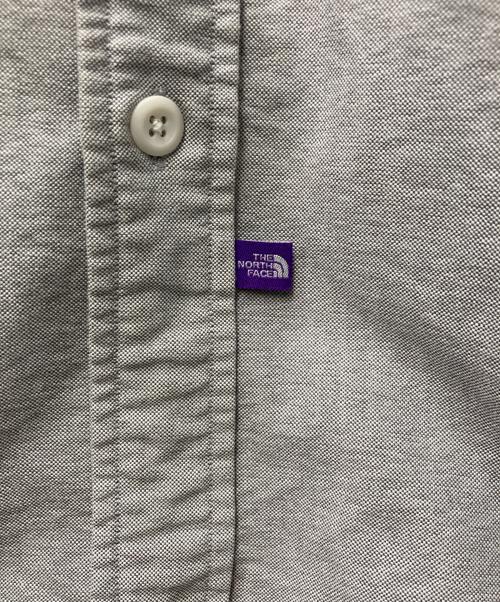 THE NORTHFACE PURPLELABEL（ザ・ノースフェイス パープルレーベル）THE NORTHFACE PURPLELABEL (ザ・ノースフェイス パープルレーベル) Button Down Field Shirt グレー サイズ:Mの古着・服飾アイテム