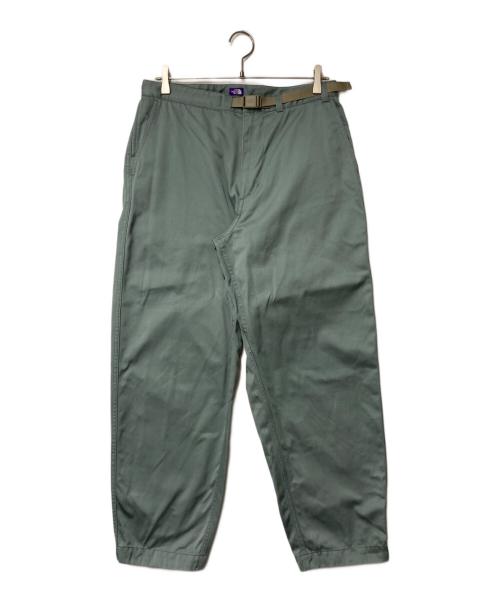 THE NORTHFACE PURPLELABEL（ザ・ノースフェイス パープルレーベル）THE NORTHFACE PURPLELABEL (ザ・ノースフェイス パープルレーベル) Chino Wide Tapered Field Pants グリーン サイズ:32の古着・服飾アイテム